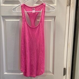 PINK Victoria's Secret Hot Pink Racerback Tank